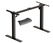 Elektryczna rama biurka regulowana pamięć 3 pozycje czarna