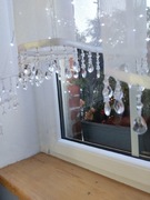 Firana z  koralikami