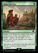 Karta MTG Many Partings |0176|LTR| The Lord of the Rings