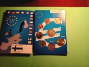FINLANDIA 2000 Zestaw 8 monet euro .Stan menniczy