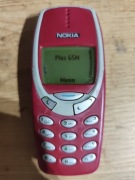 Nokia 3310 bardzo ładny stan czerwona obudowa 
