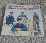 WW II German tank crew figures niemiecka załoga czołgu