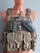XL DELTA FORCE USA ory SAPI EAGLE kamizelka balistyczna plate carrier CIRAS