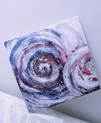 Obraz RĘCZNIE malowany | Przestrzeń