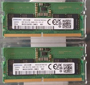 Samsung DDR5 SO-DIMM RAM – 16GB (2x8GB), 5600 MHz.