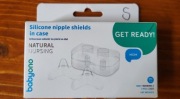 Babyono osłonki silikonowe S Natural Nursing ETUI