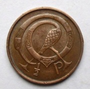 Irlandia - 1/2 pensa - 1971r. 