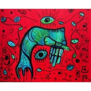 Obraz Abstrakcja 80 x 100 cm 