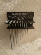 Organizer na klucze TORX w kolorze czarnym (PLA) - DRUK3D