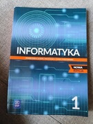 Podręcznik INFORMATYKA KL.1 Liceum Technikum 