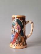 Mały ceramiczny kufel do piwa