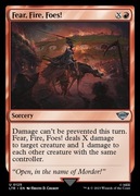 MTG LTR Fear, Fire, Foes!