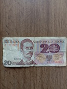 Banknot 20zł 1982 Seria AT Romuald Traugutt