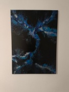 Obraz – Błękitna Burza – Unikalna Dekoracja