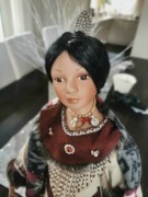 Lalka kolekcjonerska Indianka USA 