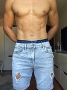 Bershka Denim Spodenki