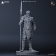 Figurka druk 3D żywica " Kratos God of War " - 1/8 