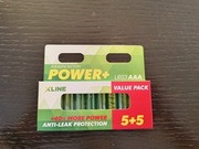 Zestaw 10 baterii AAA LR03