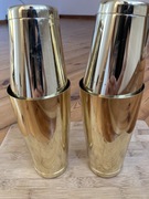 Shaker 2-częściowy Tin-Tin 700 ml złoty