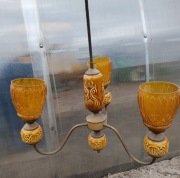 stary żyrandol 60 lata