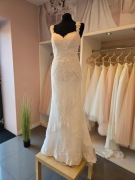 Suknia ślubna koronkowa syrena rybka W1 White One