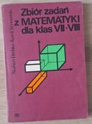 Zbiór zadań z matematyki dla klasy VII-VIII Norbert Dróbka
