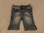 Spodenki dżinsy haft r86 12-18M