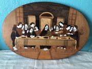 Ostatnia wieczerza PRL vintage