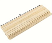 Miniaturowe bambusowe deski do modelarstwa 25szt