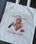 Torba tote bag Sabrina carpenter cotton bawełna bawełniana