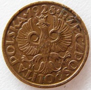 2 grosze 1928 r. 