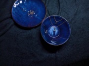 Naszyjnik z kamieniem czarny błysk 