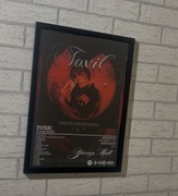 Young Multi Toxic Trapstar Nowa fala plakat album a3 w ramce obraz poster