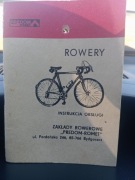 Instrukcja obsługi rowerów Romet 1970-80 rok PRL