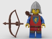 LEGO 10305 Rycerka z łukiem cas565, 31120, 21325, 71038, 71037, 31168
