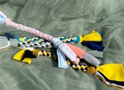 Szarpak dla psa RĘCZNIE PLECIONY różne kolory