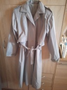 Płaszcz damski (prochowiec) szary. Rozm. M/L