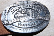 PAS SKÓRZANY KLAMRA JACK DANIELS