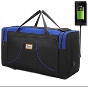 MOCNA TORBA PODRÓŻNA SPORTOWA  USB 100L   