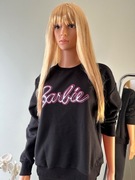Ocieplana bluza z napisem Barbie