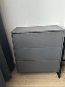 Komoda Ikea wisząca  szara 