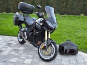 Triumph Tiger 1050 2009 trzy oryginalne kufry motocykl turystyczny ADV