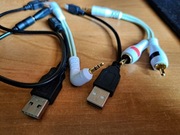 Kable, przekściówki mix komplet