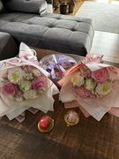 Jadalne kwiaty z zefiru