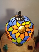 Lampa witrażowa, kinkiet Tiffany 