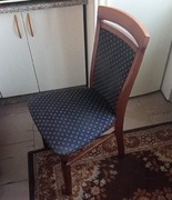 Krzesło Bawaria DKRS 2, drewniane, tapicerowane, solidne