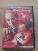 Jet Li's Fearless nieustraszony, wydanie angielskie dla kolekcjonerów 