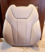 Oparcie fotela BMW X3 G01 – skóra CANBERRABEIGE – bardzo dobry stan