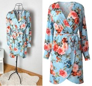 Elegancka SUKIENKA DAMSKA OKOLICZNOŚCIOWA wizytowa S 38