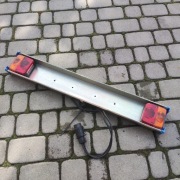 Bagażnik rowerowy Twinny load belka oswietlenie